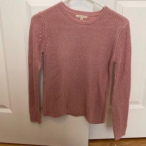 NWT girls pink copper key sweater